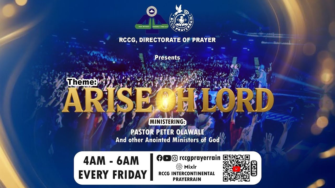 Arise Oh Lord programme artwork